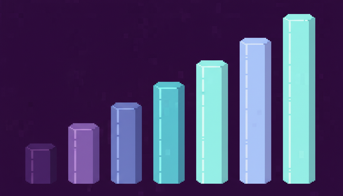 A series of stacked triads built on each degree of a major scale, labeled with Roman numerals