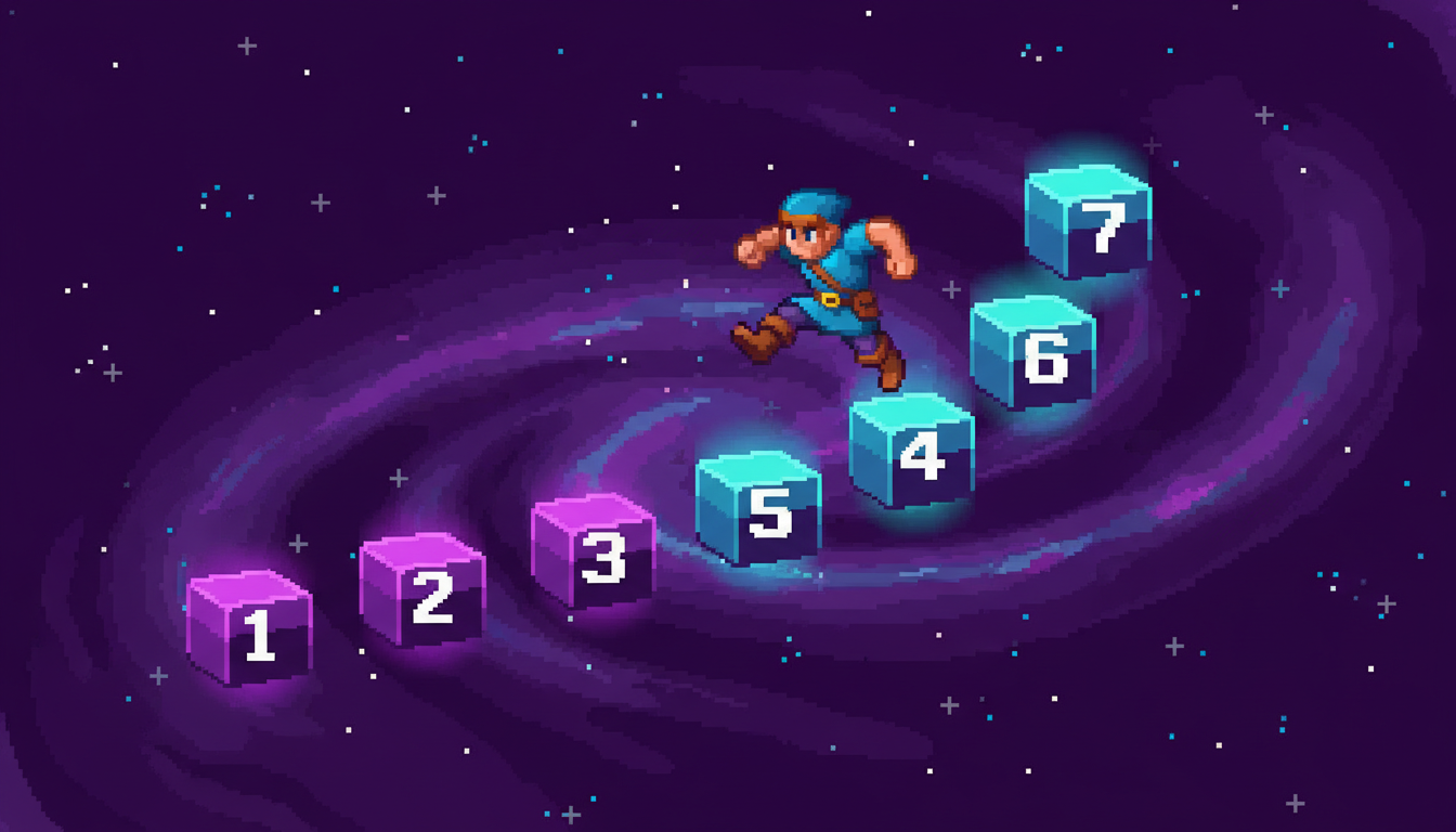 A musician's hand on a fretboard with numbered scale degrees overlaid on the notes