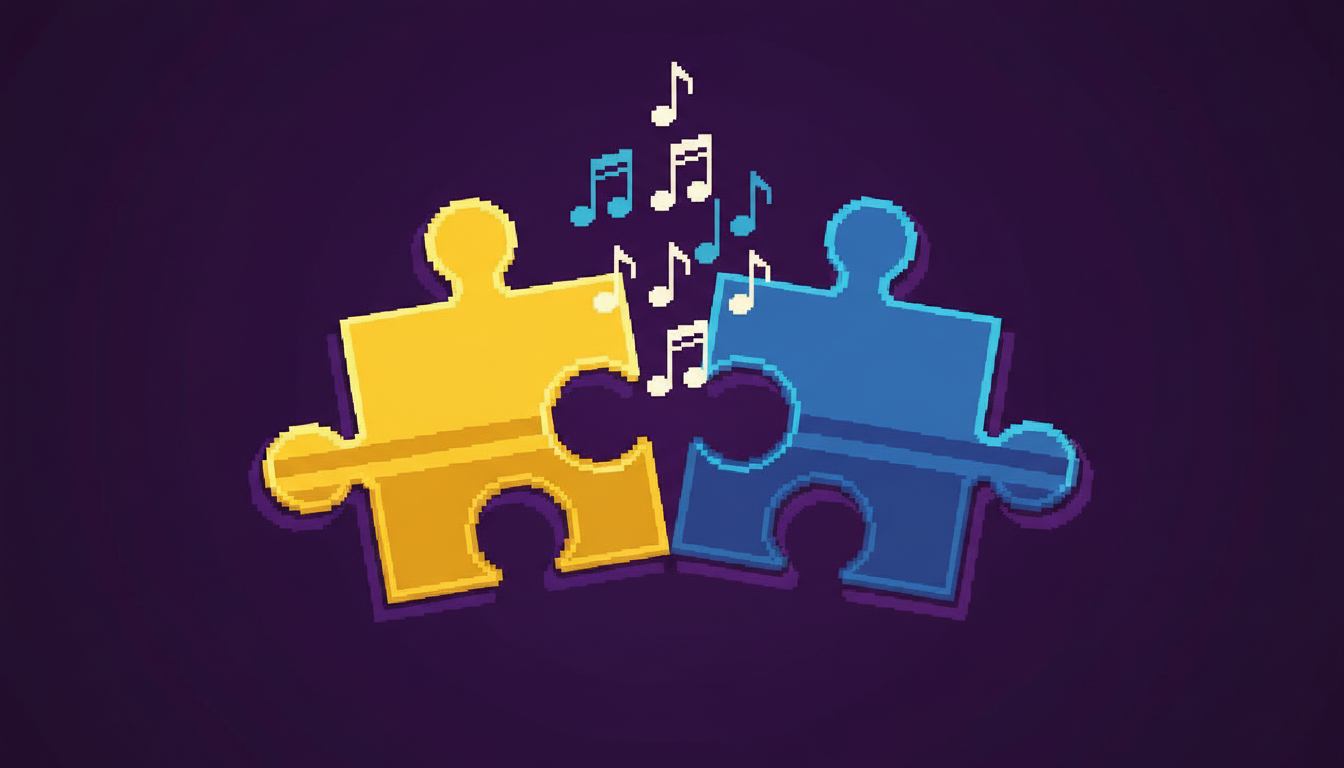 Diagram showing the relationship between C major and A minor on a circle of fifths