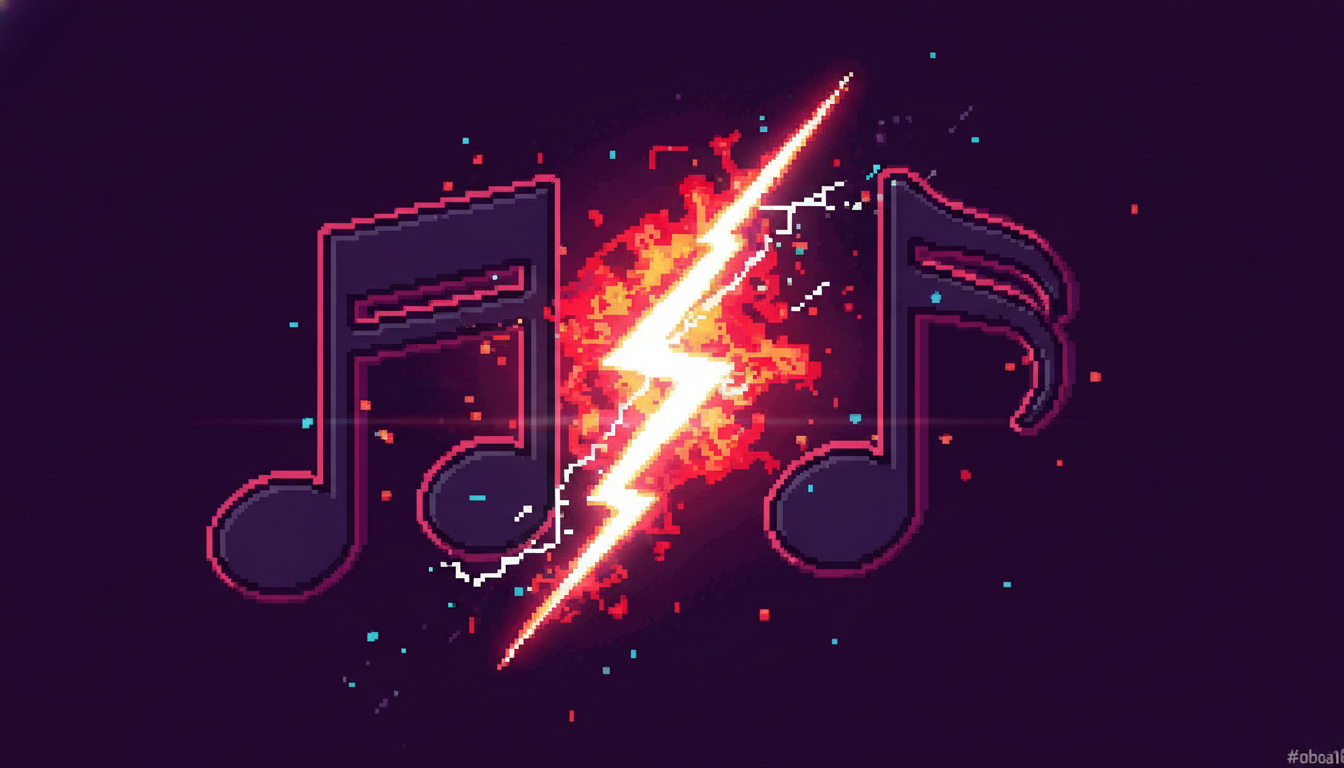 A piano keyboard highlighting the notes B and F, six semitones apart, forming a tritone